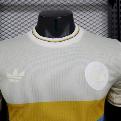 Men's Colombia 2024/25 100th Anniversary Jersey Player Version