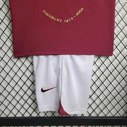 Retro Arsenal 2005/06 Home Kids Kit