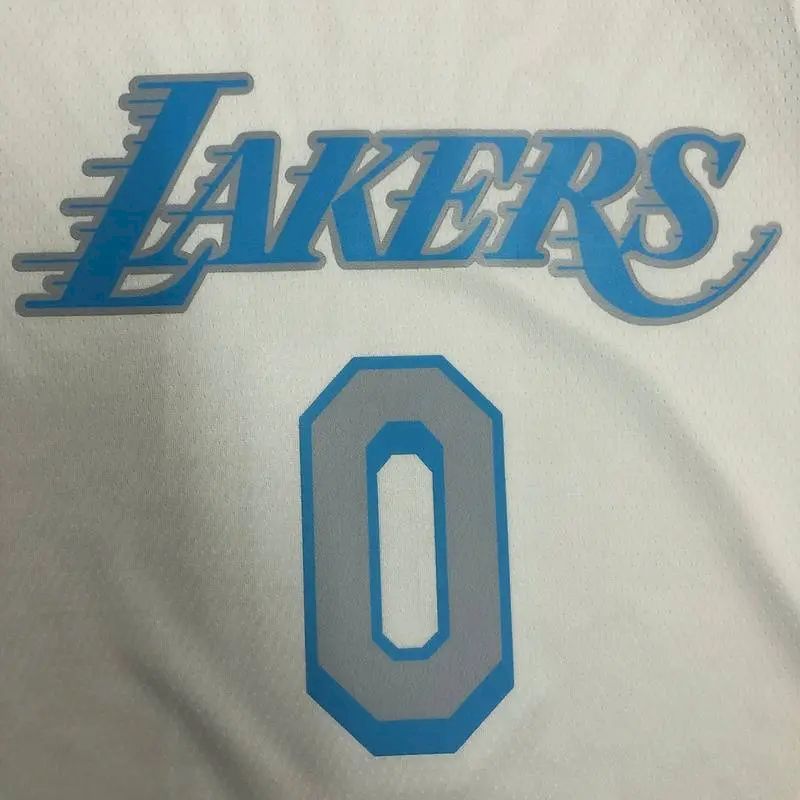 Camisa Russell Westbrook Branca Versão Jogador Masculina – Edição City