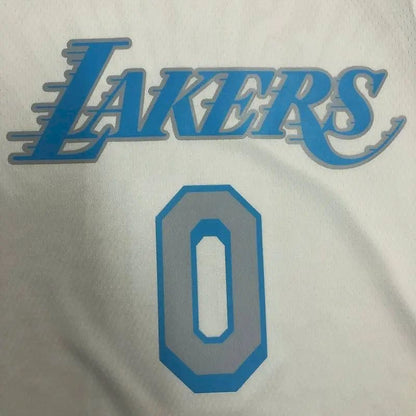 Camisa Russell Westbrook Branca Versão Jogador Masculina – Edição City