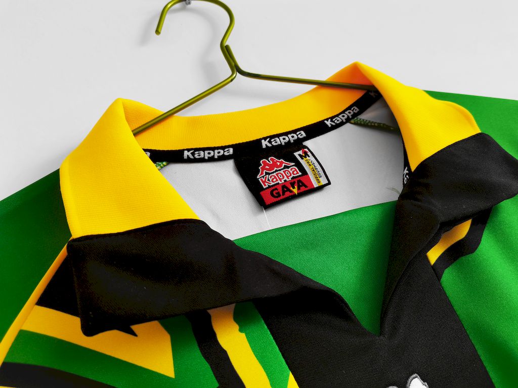 Camisa retrô reserva da Jamaica de 1998