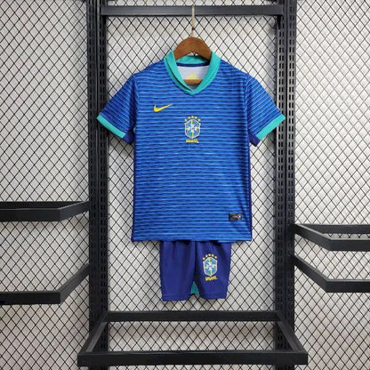Kids Brazil 2024/25 Away Kit