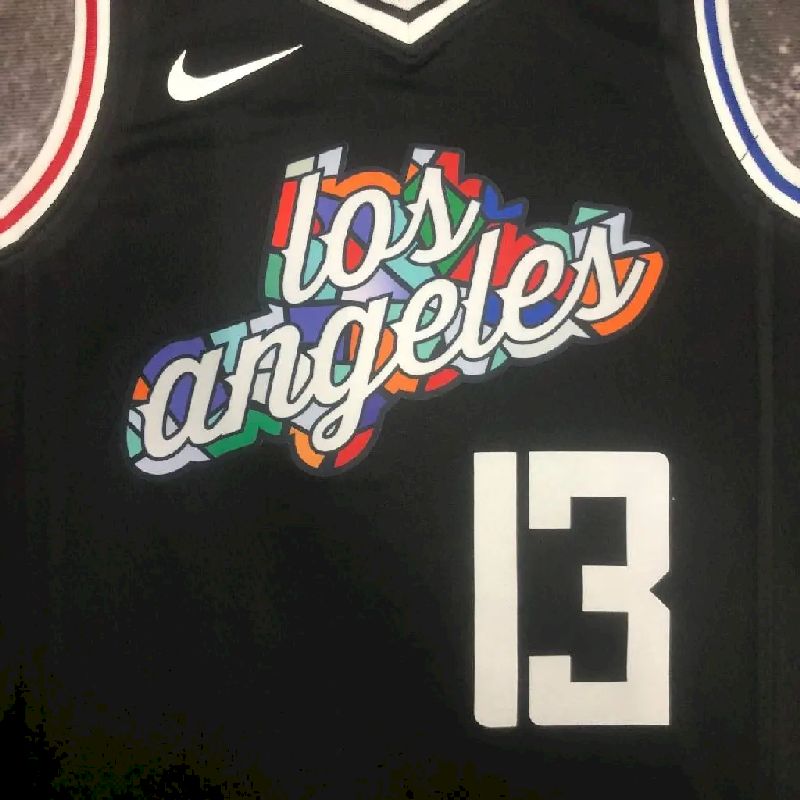 Camisa Paul George Preta Masculina - Edição City