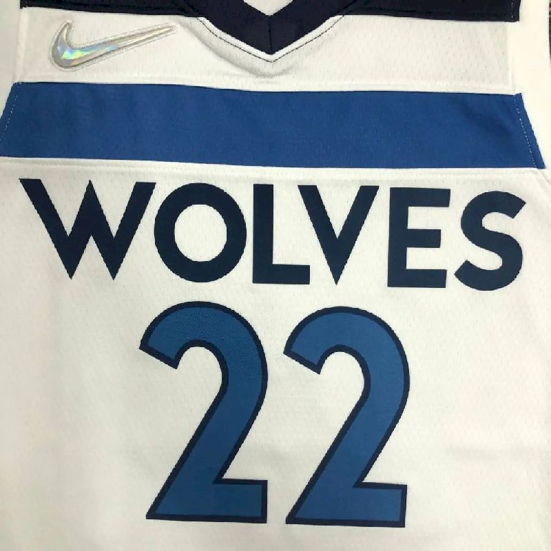 Camisa branca masculina Andrew Wiggins Team – Edição de 75º aniversário