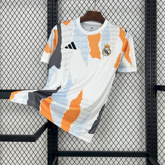 Camisa Pré Jogo do Real Madrid 2024/25