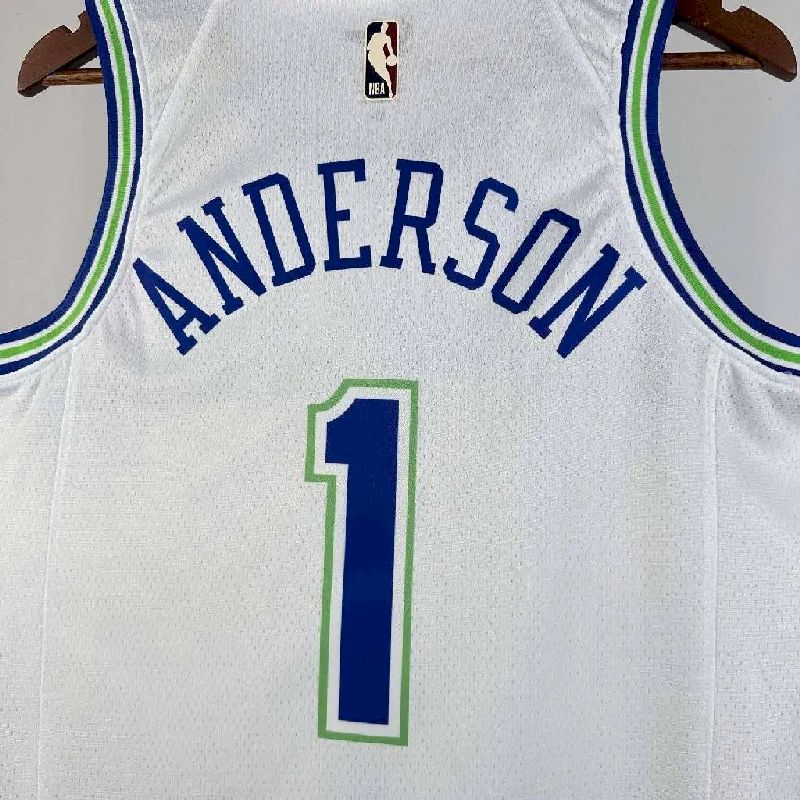 Camisa Kyle Anderson Retro Masculina 2024 Branca