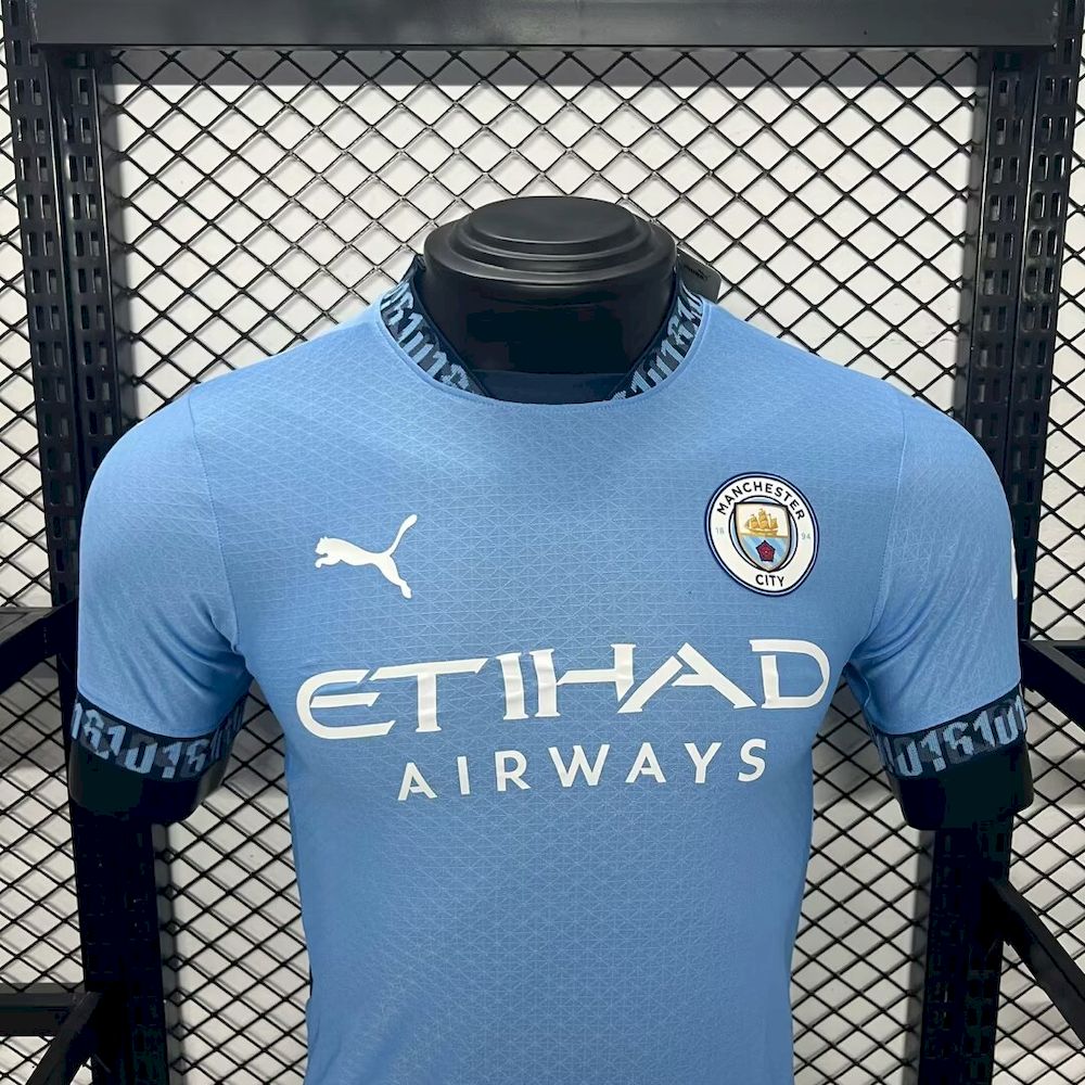 Men's Manchester City 2024/25 Home Jersey Player Version