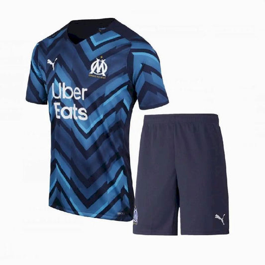 Olympique de Marseille 2021/22 Away Kids Kit