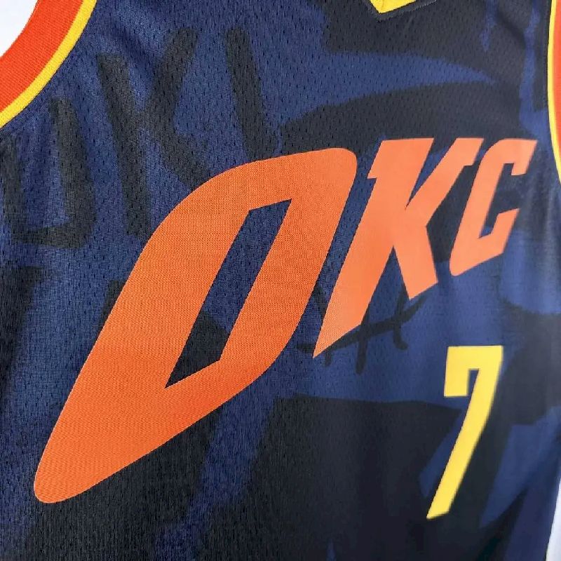 Oklahoma City Thunder 2024/25 Edição da Cidade NHOLMGREN#7
