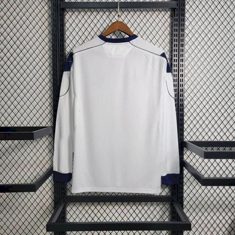 Camisa retrô de mangas compridas reserva do Manchester United 2000/01