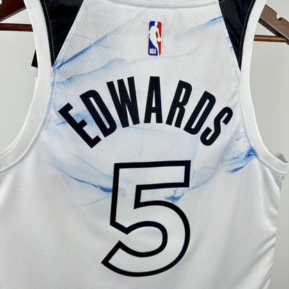 Minnesota Timberwolves 2024/25 Edição Cidade EDWARDS#5