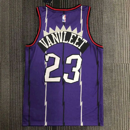 Men’s Fred VanVleet Purple Retro Team Jersey
