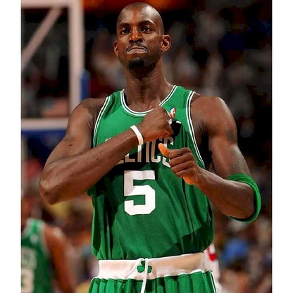 Camisa Kevin Garnett Masculina Verde Versão Jogador - Edição Ícone