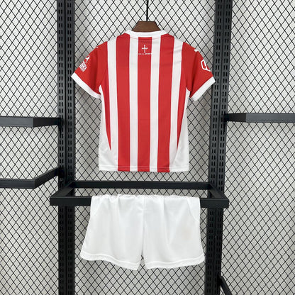 Sporting de Gijón 2024/25 Home Kids Kit