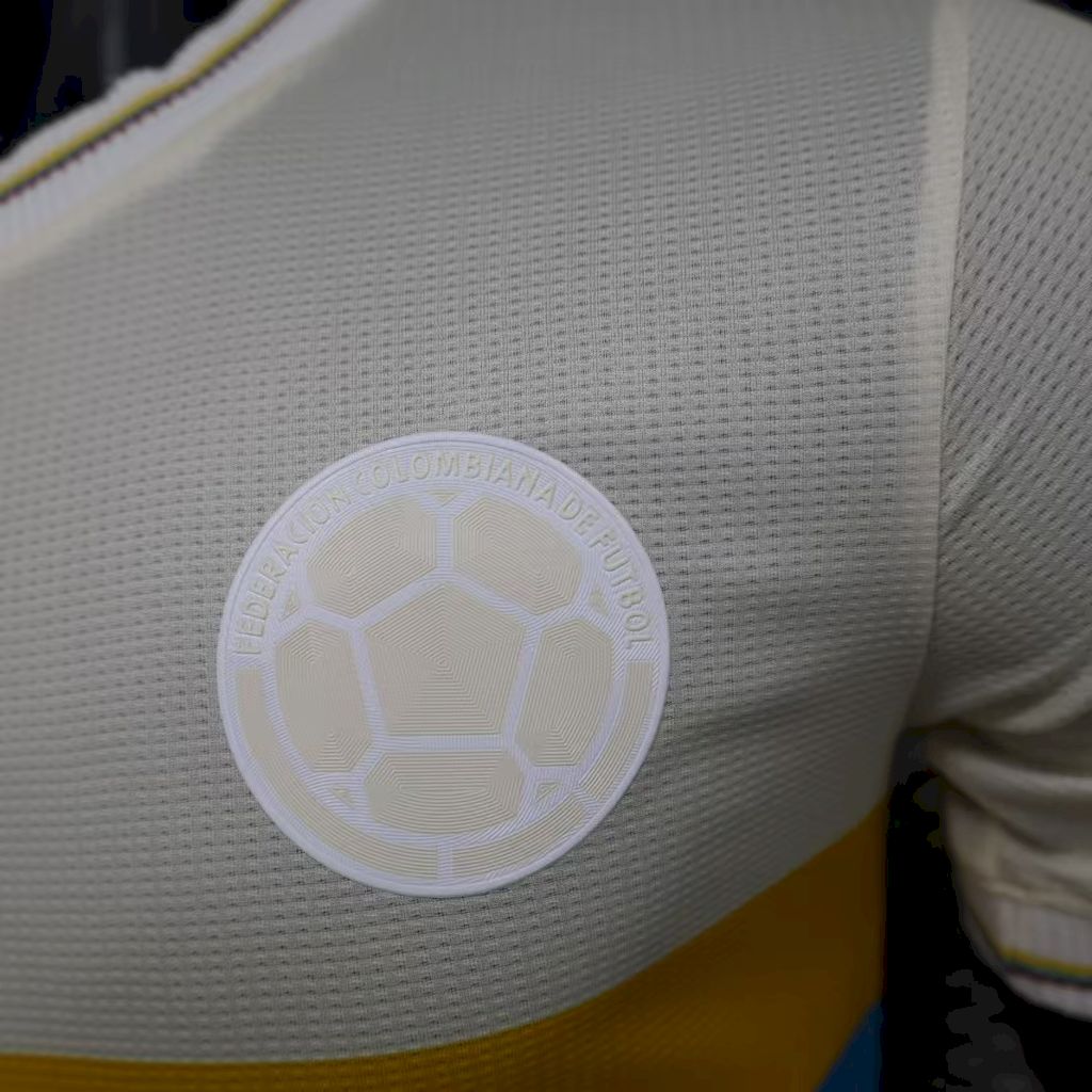 Men's Colombia 2024/25 100th Anniversary Jersey Player Version