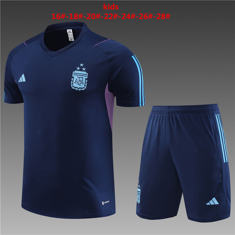 Camisa e short infantil Argentina 2023/24 14001