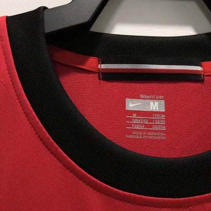 Camisa retrô de mangas compridas do Manchester United 2009/10 Home