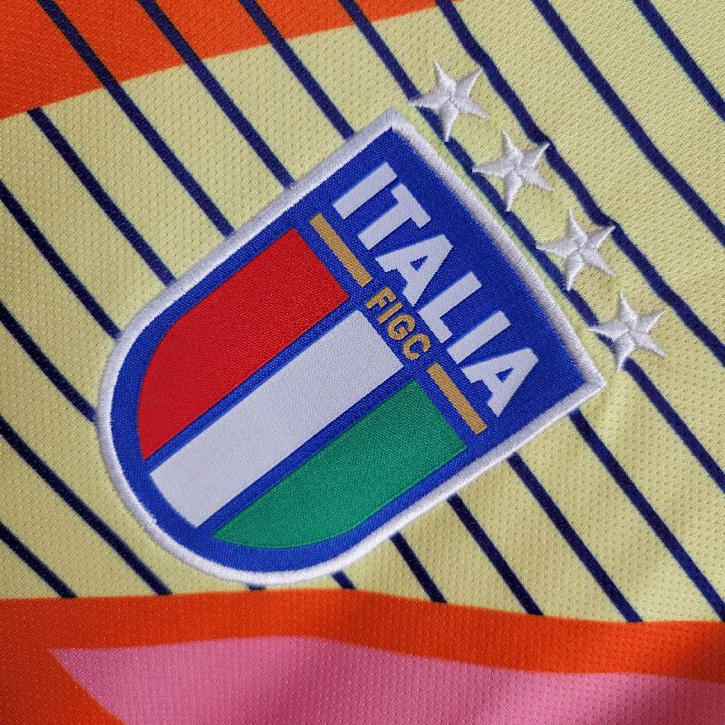 Men's Italy 2024/25 Goalkeeper Jersey