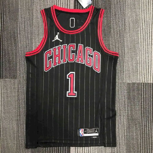 Camisa preta Derrick Rose masculina – Edição Statement