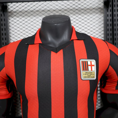 AC Milan 2024/25 125th Anniversary Edition Retro Jersey Player Version