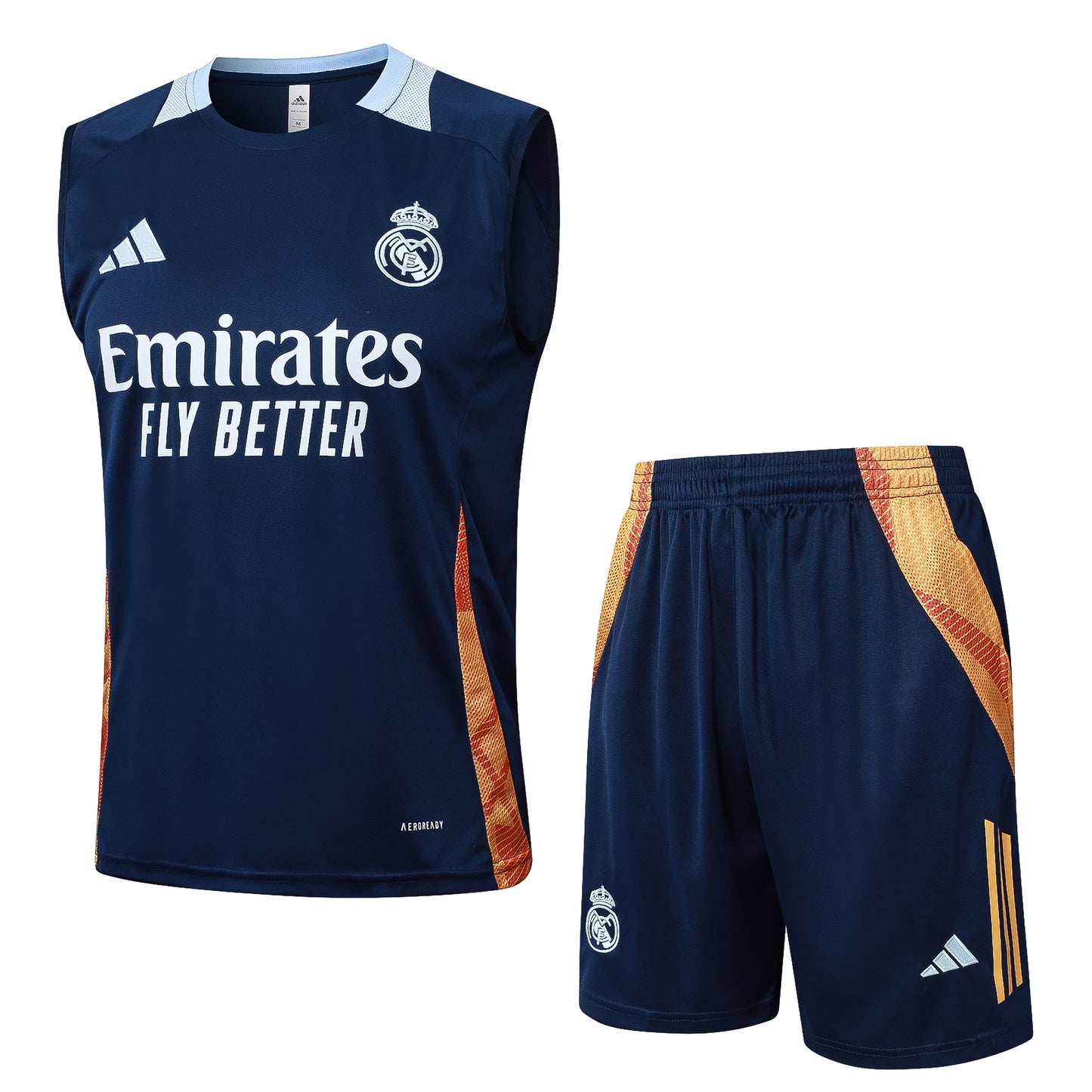 Camiseta regata e short adulto Real Madrid 2024/25 815