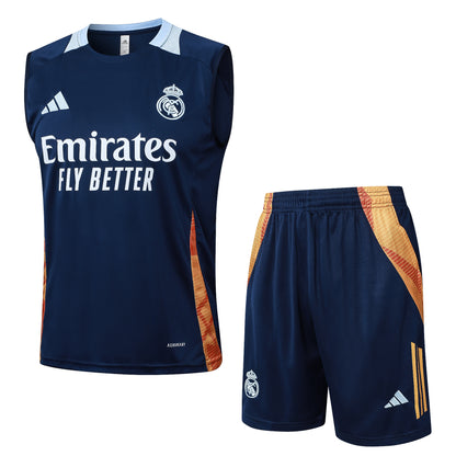 Camiseta regata e short adulto Real Madrid 2024/25 815