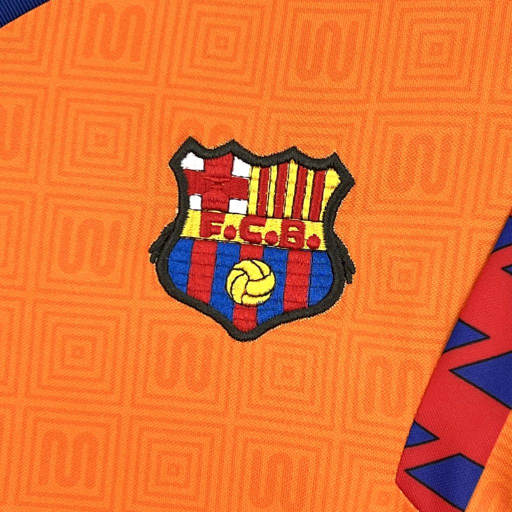 Camisa retrô alternativa do Barcelona 1989/92