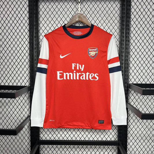 Camisa retrô de mangas compridas do Arsenal 2012/13