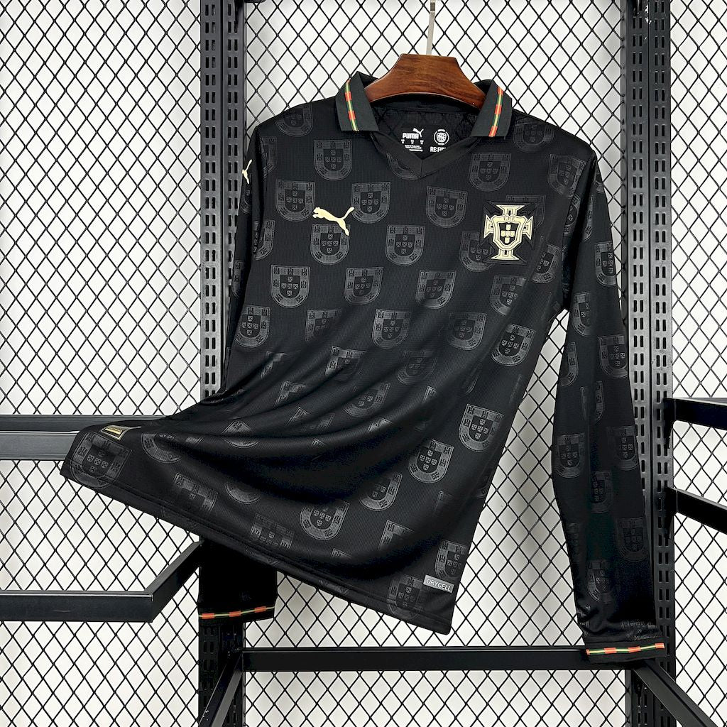 Men's Portugal 2026 Eusebio Special Long Sleeve Jersey