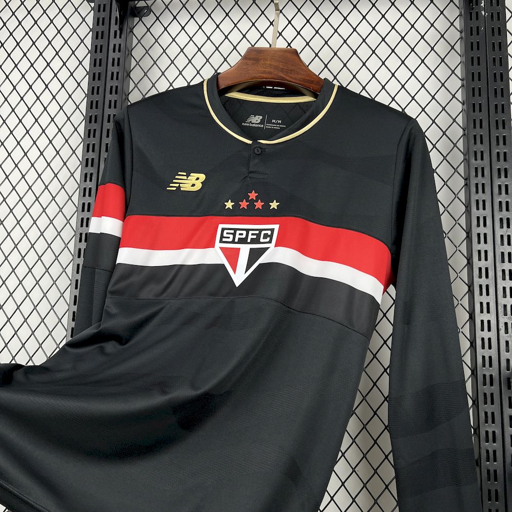 Men's São Paulo 2025/26 Long Sleeve Third Jersey