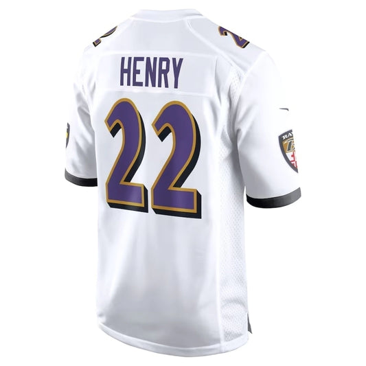 Jersey NFL Baltimore Ravens Derrick Henry 22
