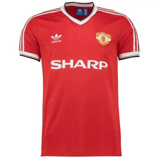 Camisa retrô do Manchester United 1982/84