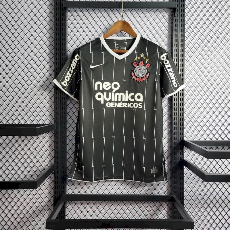 Camisa reserva retrô do Corinthians 2011/12