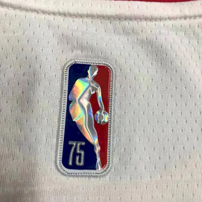 Camisa Zach LaVine Branca Masculina – Edição de 75º Aniversário