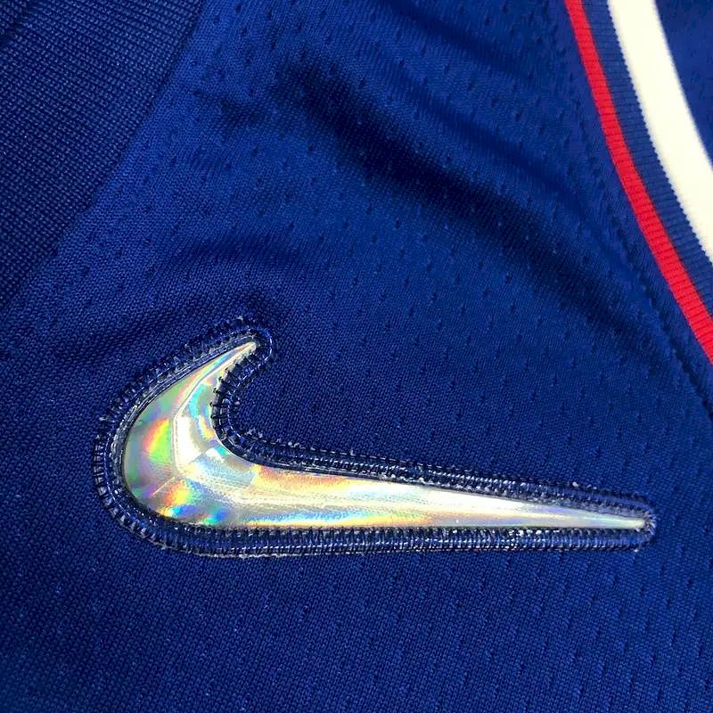 Camisa Paul George Azul Masculina – Edição de 75º Aniversário
