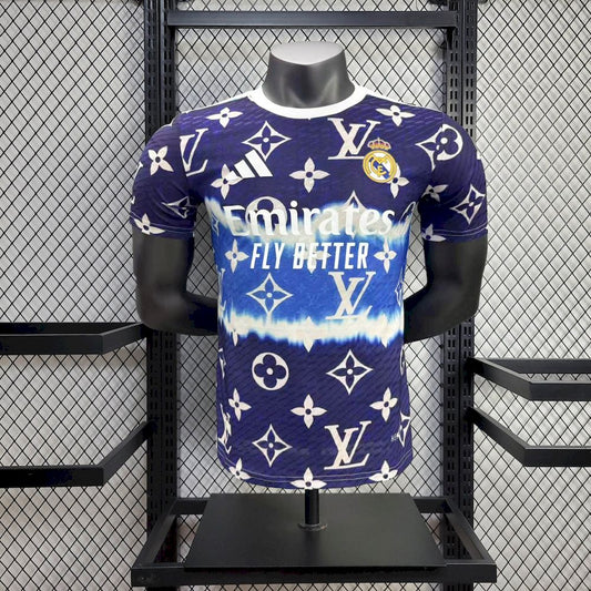 Real Madrid 2025/26 Purple Louis Vuitton Jersey Player Version