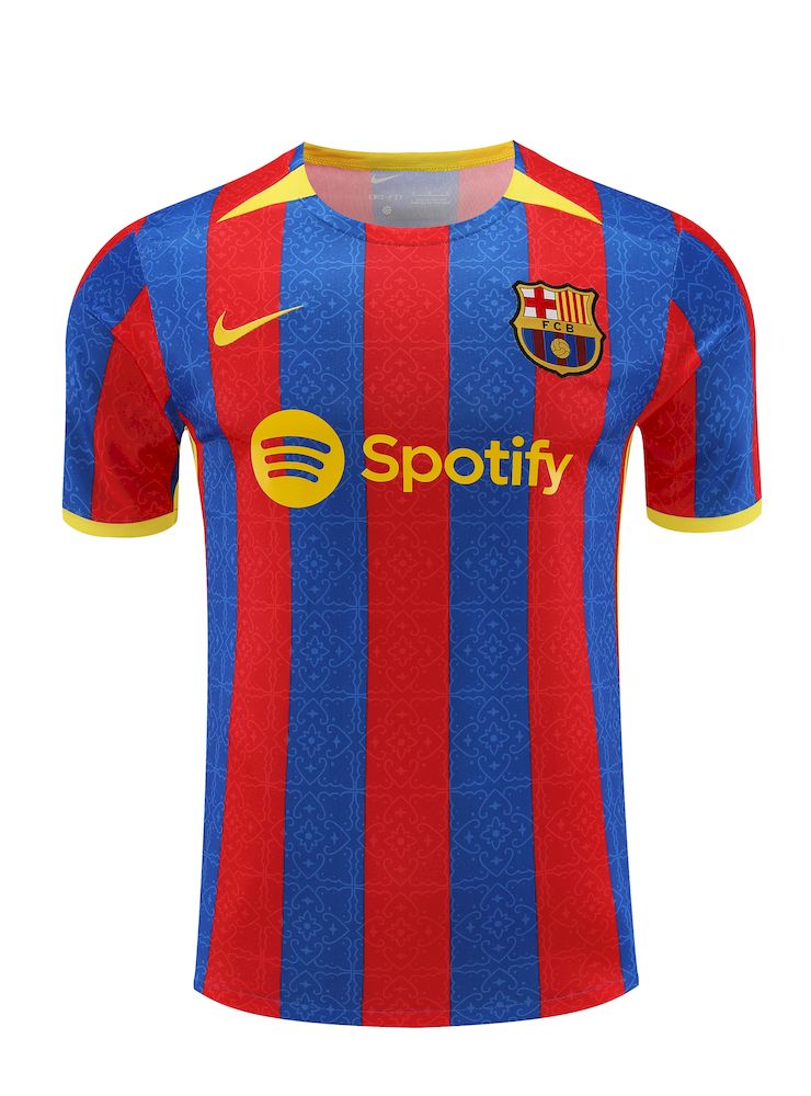 Camisa de treino adulto Barcelona 2023/24 + short 418
