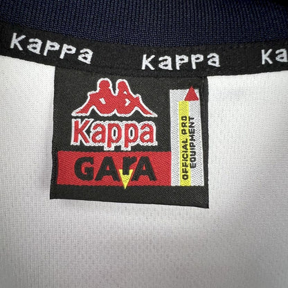 Camisa retrô reserva do Manchester City 1997/98