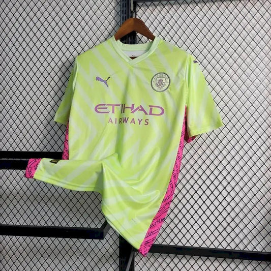 Camisa de goleiro do Manchester City 2023/24 amarela