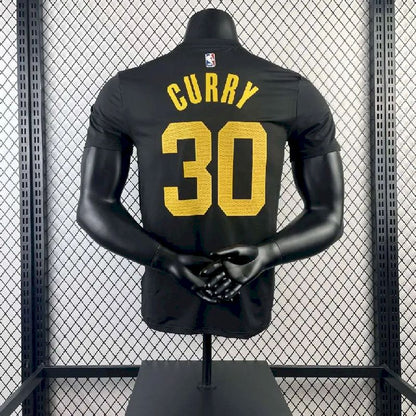 Camiseta preta masculina Stephen Curry Team