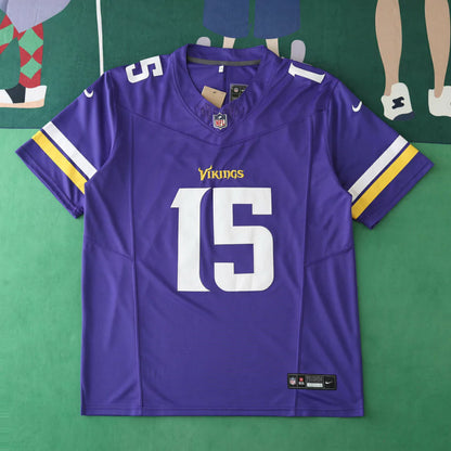 Camisa NFL Minnesota Vikings Dallas Turner 15
