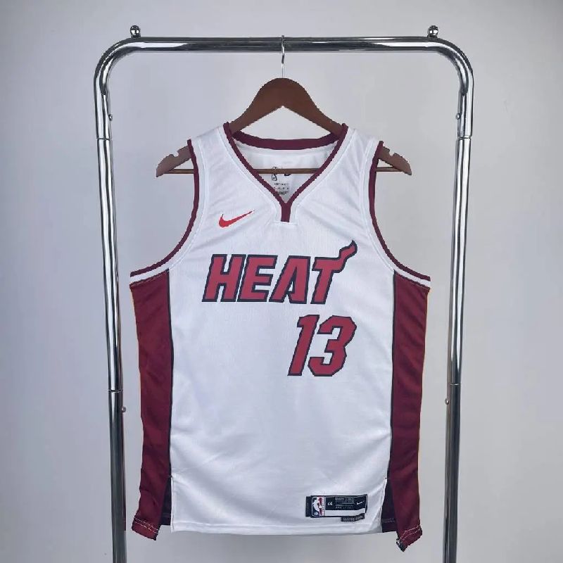 Camisa Bam Adebayo Branca Masculina