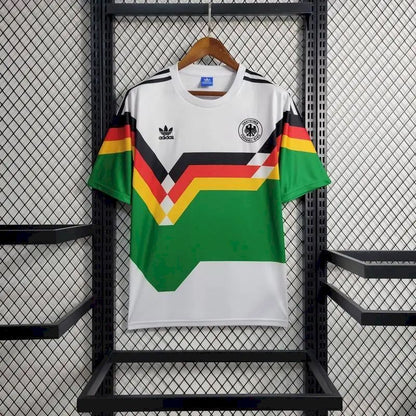 Camisa retrô da Alemanha para a Copa do Mundo de 1990