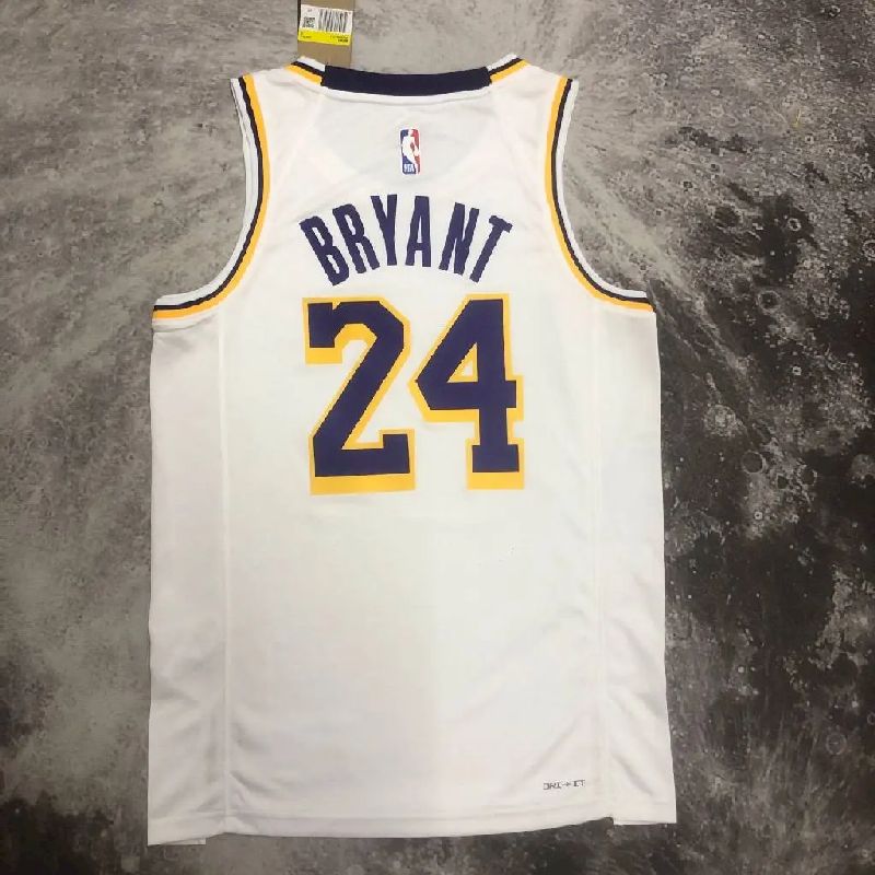 Camisa branca masculina do time Kobe Bryant