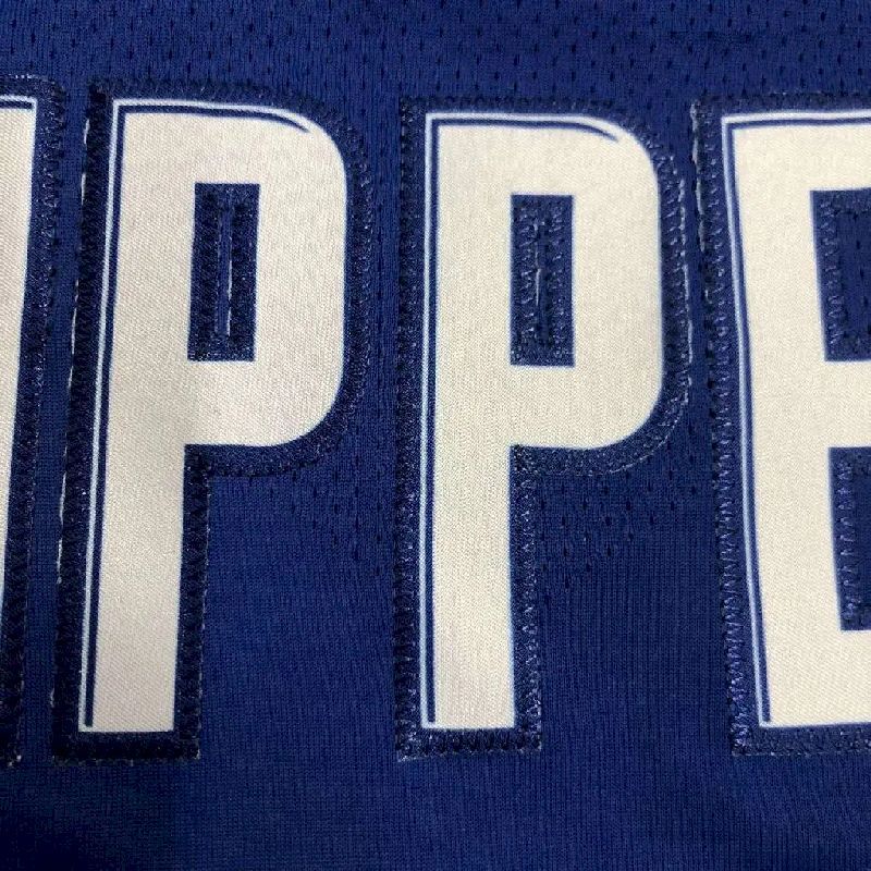 Camisa azul masculina Kawhi Leonard Team – Edição autêntica