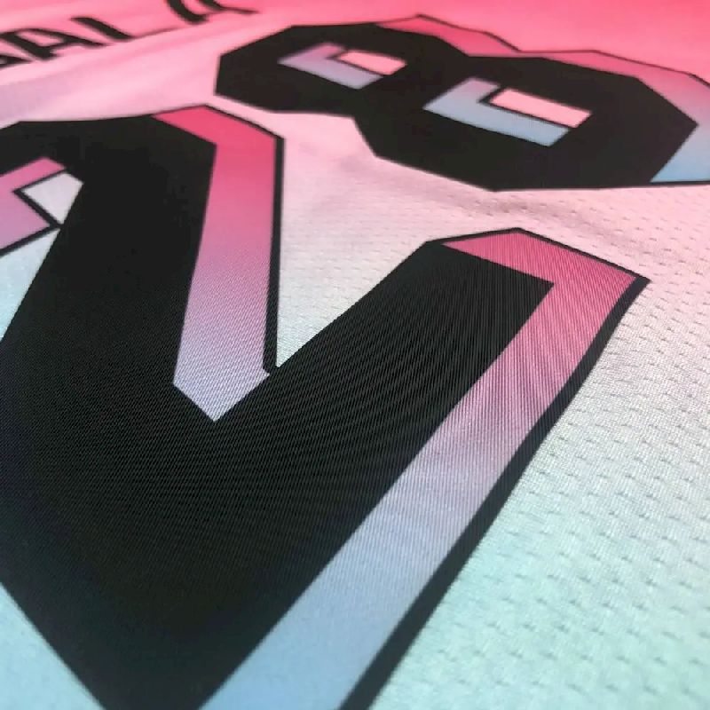 Camisa masculina Andre Iguodala 2020-21 Swingman rosa versão jogador – Edição City