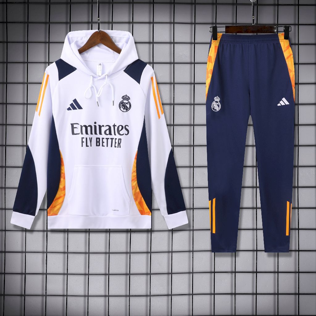 Moletom com capuz e calça Real Madrid 2024/25 418