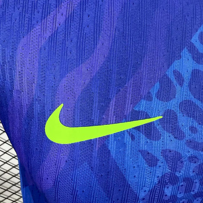 Men's Brazil 2025/26 Away Jersey Player Version