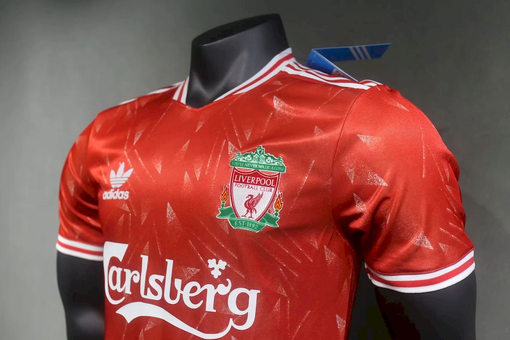 Men's Liverpool 2024/25 Beatles Red Classic Jersey Player Version