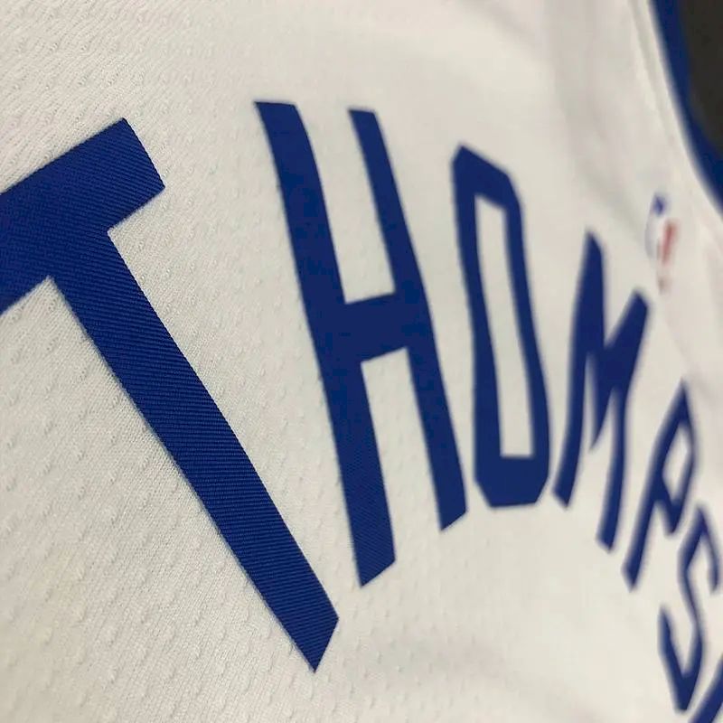 Camisa Klay Thompson Masculina Branca Versão Jogador – Edição Clássica